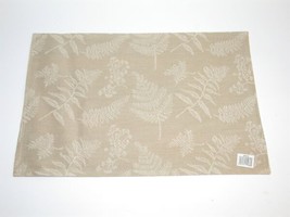 (4) Cotton Park Cottage Reversible Placemats Atwood Taupe 13 X 19 New Home - $19.98