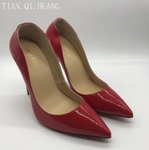 NEW arrivel Woman Sexy Red Pumps High Quality Suede Shoes High Heel Nightclub Pa - £116.46 GBP