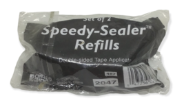 Speedy Sealer Refills Double Sided Tape Application 487 2047 Set 2 White NEW - $7.43