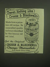 1944 Crosse &amp; Blackwell Orange Marmalade Ad - There&#39;s nothing like - £14.65 GBP