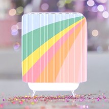 SOCIETY6 Sweet Rainbow Road Shower Curtain New With Tags MSRP $64.99 - $81.92 CAD