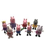 Peppa Pig &amp; Friends 8 Piece Figure Set 2-3&quot; Toys - Lot 2 - $12.95