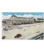 Vintage Postcard Seaside Inn Boardwalk Daytona Beach Florida 1941 Hotel - £6.32 GBP
