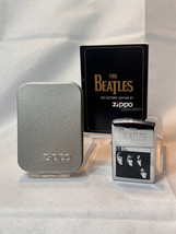 1998 Zippo The Beatles Lighter With The Beatles Sticker Sealed Original Box - £78.17 GBP