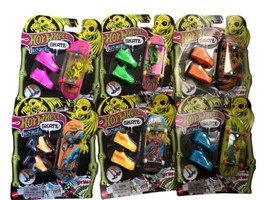 Tony Hawk Skate Hot Wheels Lot of 6 NIP Skel-Rad Sky Shock SK8 Skulltima... - $41.80