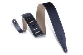 Levy&#39;s - DM17 - Genuine Leather Guitar Strap - Black - £21.83 GBP