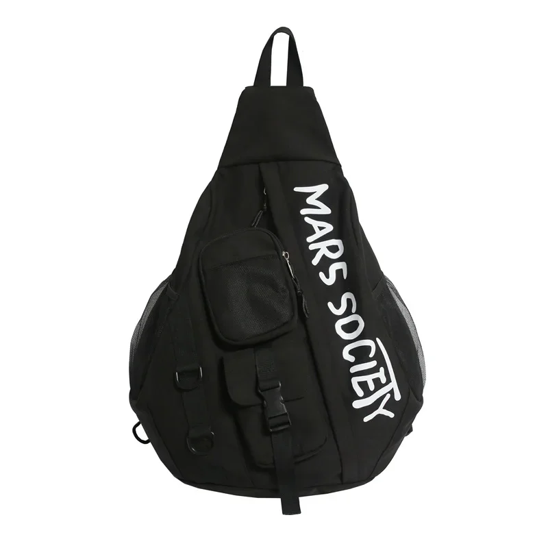 Men&#39;s Korean Trend Messenger Shoulder Bag Sports Travel Large Capacity Backpack  - £34.71 GBP