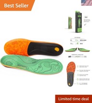 Trim-to-Fit Carbon Fiber Hiking Insoles - Ergonomic Support for All Adve... - $89.99