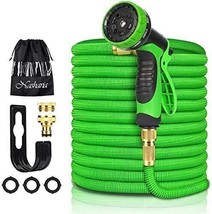 2 Pack Expandable Garden Hose, 75ft Each Garden Hose Flexible Water Hose 3-Layer - £47.76 GBP