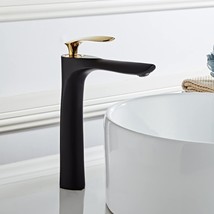 Beelee Bathroom Bowl Vessel Sink Lavatory Faucet Single Handle Tall Vess... - £71.56 GBP