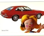 1972 Ford Pinto Postcard SEE OUR PINTO  - $9.90