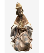 Lladro Porcelain 1400 Group Nativity King Gaspar #1424 - $5,012.16 MXN