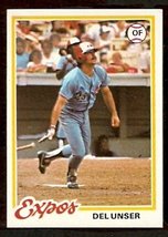 Montreal Expos Del Unser 1978 Topps # 348 EX/EM - £0.39 GBP