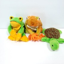 Ty Plush Beanie Babies Prince Smoochy Frog Speedy Turtle Plush Stuffed L... - $20.78