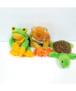 Ty Plush Beanie Babies Prince Smoochy Frog Speedy Turtle Plush Stuffed L... - £16.34 GBP