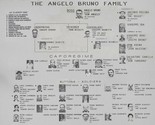 ANGELO BRUNO 8X10 PHOTO MAFIA ORGANIZED CRIME FAMILY CHART MOBSTER MOB P... - £4.76 GBP