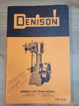 1965 Denison Live Steam Models Complete line of Stuart-Turner Models Catalog VTG - £54.11 GBP
