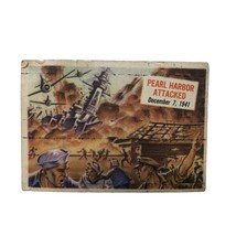 VTG 1954 Topps Scoop #19 Pearl Harbor Attacked December 7 1941 Card - £28.12 GBP