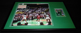 Robert Parish Signed Framed 12x18 Photo Display Celtics  - £59.70 GBP