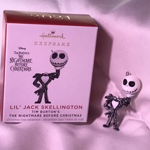 Hallmark 2021 Nightmare Before Christmas Lil Jack Skellington Miniature Ornament - £17.22 GBP
