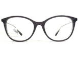 Anne Klein Eyeglasses Frames AK5072 001 Smoke Gray Clear Silver Round 52... - £33.07 GBP