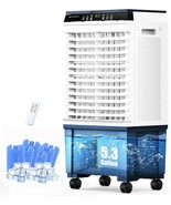 Air Choice Swamp Cooler, 1800 CFM Evaporative Air Cooler, 6 Ice Box &amp; 5.... - $118.80