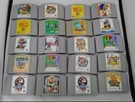 【 Lot 20 Set 】 Nintendo 64 N64 Jeu Souple Logiciel Kaby Mario Japon Fedex 051219 - £89.92 GBP