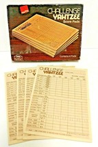 Challenge Yahtzee Score Pads 1974 Original Box - $7.69