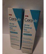 LOT OF 2 CeraVe Acne Control Gel with AHA &amp; BHA for Acne  1.35oz  EXP 06... - $27.49 CAD