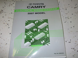 2007 Toyota Camry Elettrico Cablaggio Diagramma IN Negozio Manuale Ewd OEM - $39.95