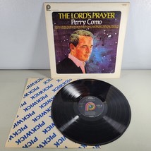 Perry Como Vinyl Record The Lords Prayer LP Camden 1969 - £7.69 GBP