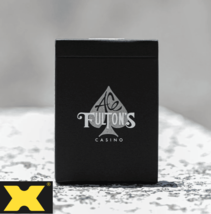 Vintage Back Midnight Fuel Ace Fulton&#39;s 10 Year Anniversary Playing Cards - $15.44