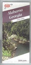 2008 AAA Map Alabama Georgia - $9.85