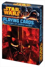 STAR WARS PLAYING CARDS &quot;THE STORY IF THE DARTH VADER&quot; NEW - £7.02 GBP