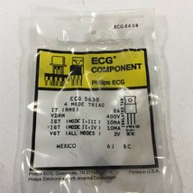 (1) ECG5638 TRIAC − 8A Isolated Tab - $7.99