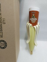 Wells Banana Bread Figural NOS 10.5&quot; Draft Beer Tap Handle NEW IN BOX EN... - $86.00