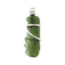 Moldavite Crystal Pendant Necklace by Stones Desire - £213.17 GBP