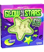 Glow in The Dark Stars and Planets 200-Piece Luminous Glow - putty included - £7.36 GBP