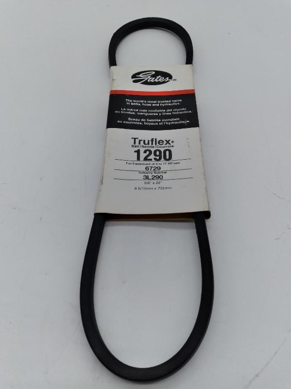 NEW Gates 1290 Truflex® V-Belt 3/8&quot; X 29&quot; 3L290  - $10.25