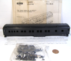 Athearn HO Model RR Standard Steel Pullman Passenger Car & Parts Undec.  IKH - $19.95
