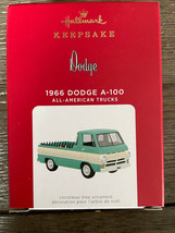 Hallmark Keepsake 1966 Dodge A-1000 All-American Trucks Christmas Tree O... - £10.35 GBP
