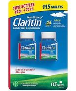 Claritin 10 mg Non Drowsy 24 Hour, 115 Tablets - £31.60 GBP