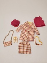 Vintage Barbie #1946 Skipper Doll Mod &quot;Glad Plaids&quot; Outfit 1967 - £77.43 GBP