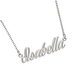 Stainless Steel Personalized Name Necklace Bracelet - $1,011.16 MXN
