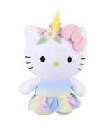 Hello Kitty Unicorn Plush 7 inch tall Sanrio Plush NWT Spandex - $14.69