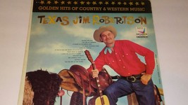 Texas Jim Robertson 33rpm &quot;Golden Hits Of Country &amp; Western Music&quot;1959 Excellent - £18.08 GBP