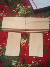 Wood Blocks Pine 1&quot; X 4&quot; X 6&quot; Wood Pine Block 8 Piece Lot Building Craft Blocks - £28.68 GBP