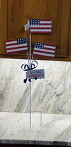 July 4th Patriotic Metal Garden/Lawn Good Bless America Sign/Decor. 29in... - $1,373.48 MXN