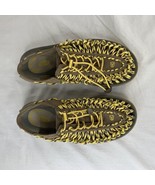 Keen Uneek Hiking Sandals Shoes Womens (Waterproof) US 10 Yellow and Gray EUC - $78.20