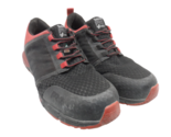 Timberland PRO Men&#39;s Radius Comp. Toe Work Shoes A29C6 Black/Red Size 12W - $47.49